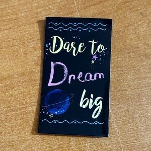 Choose to dream, big‎ refrigerator magnet